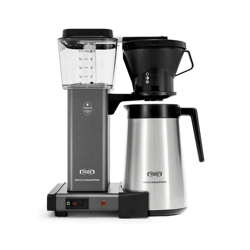 Technivorm Moccamaster KBT Thermal Carafe Brewer 79115 (Stone Grey)