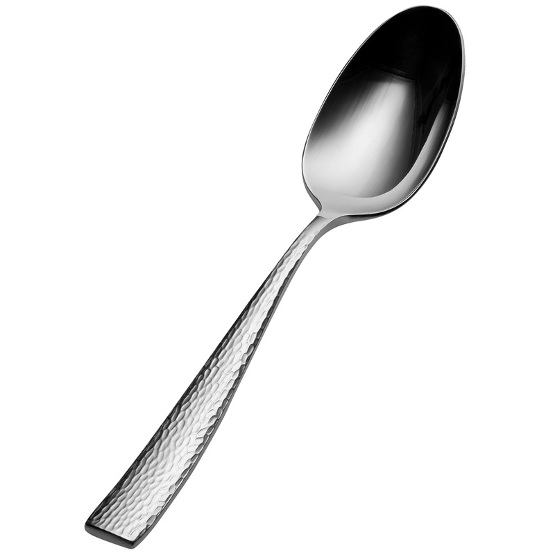 Bon Chef S3904 Scarlett 8 1/2″ 18/10 Stainless Steel Extra Heavy Tablespoon / Serving Spoon – 12/Pack