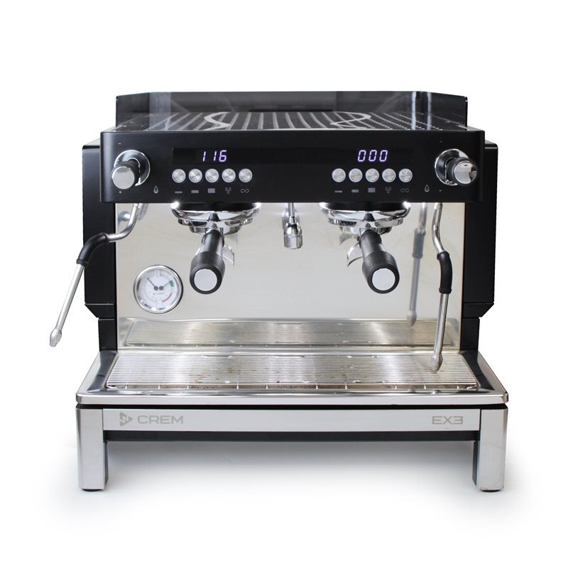 Crem EX3 Display 2 Group Compact Espresso Machine – Black