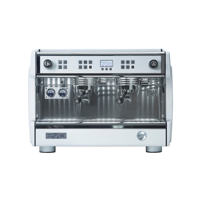 Dalla Corte Evo 2 Espresso Machine – 2-Group Arctic White