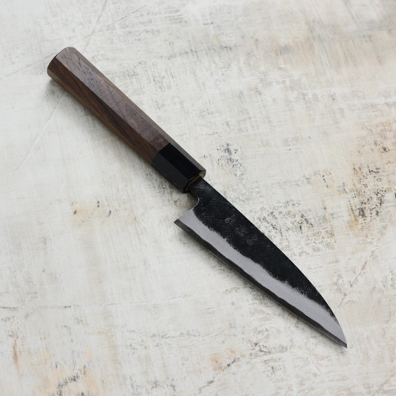Hatsukokoro Sumi Aogami #2 Kurouchi 4.75″ Petty