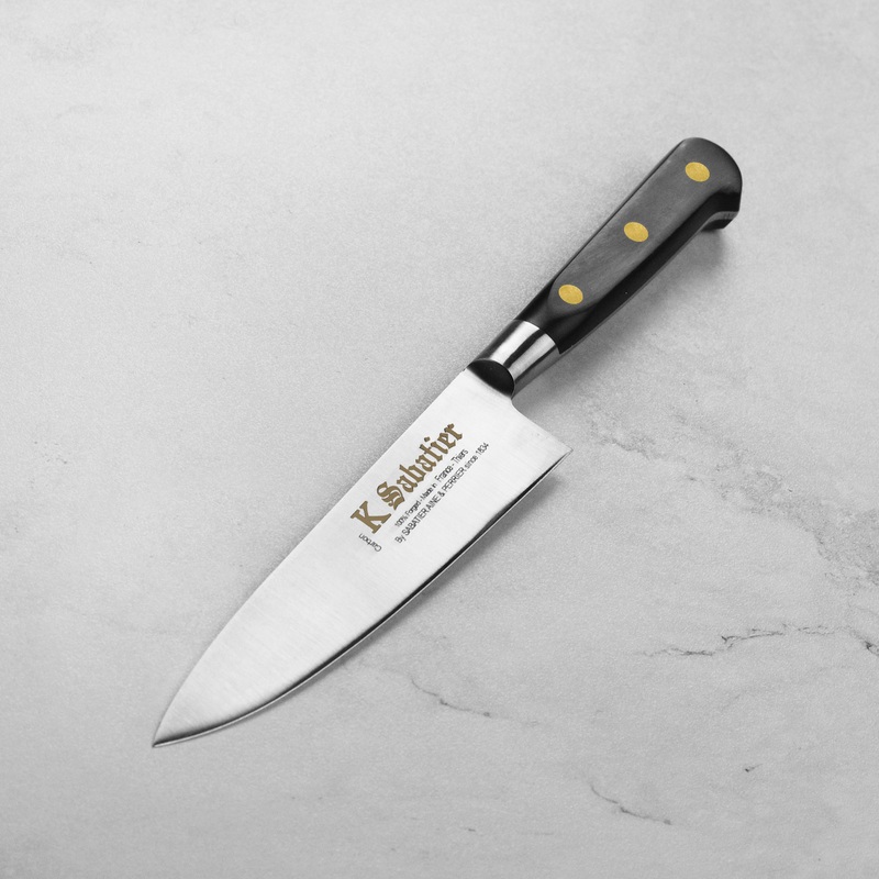 K Sabatier Au Carbone Bolsterless 5.75″ Chef’s Knife