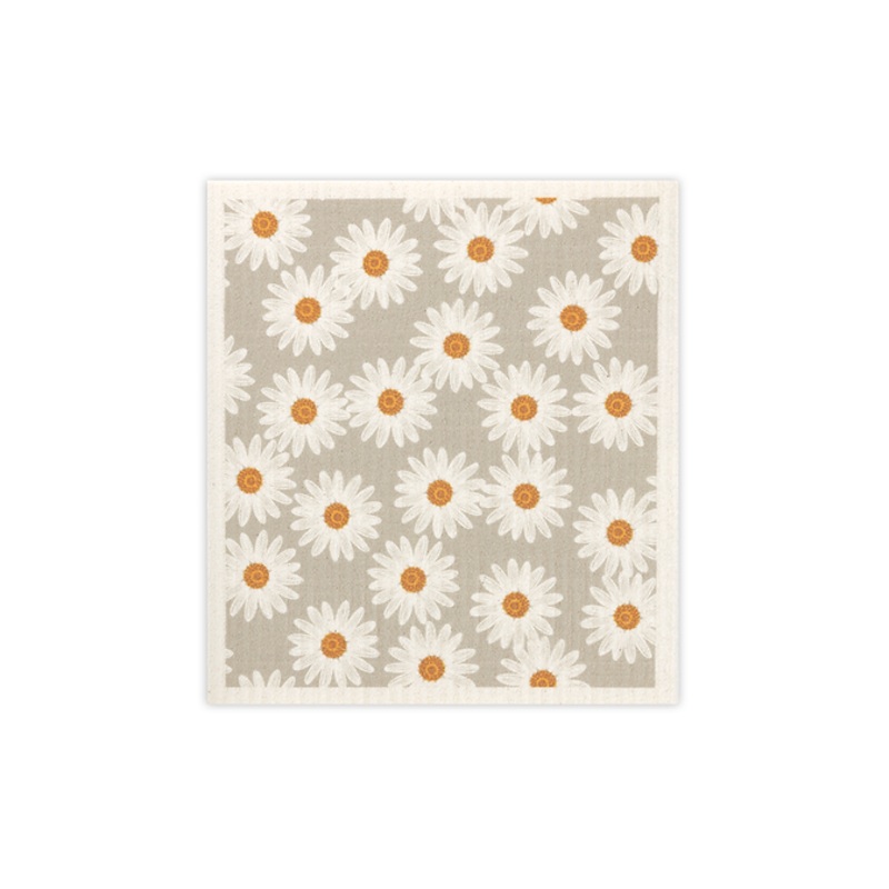 MU Kitchen Daisies Designer Sponge Cloth