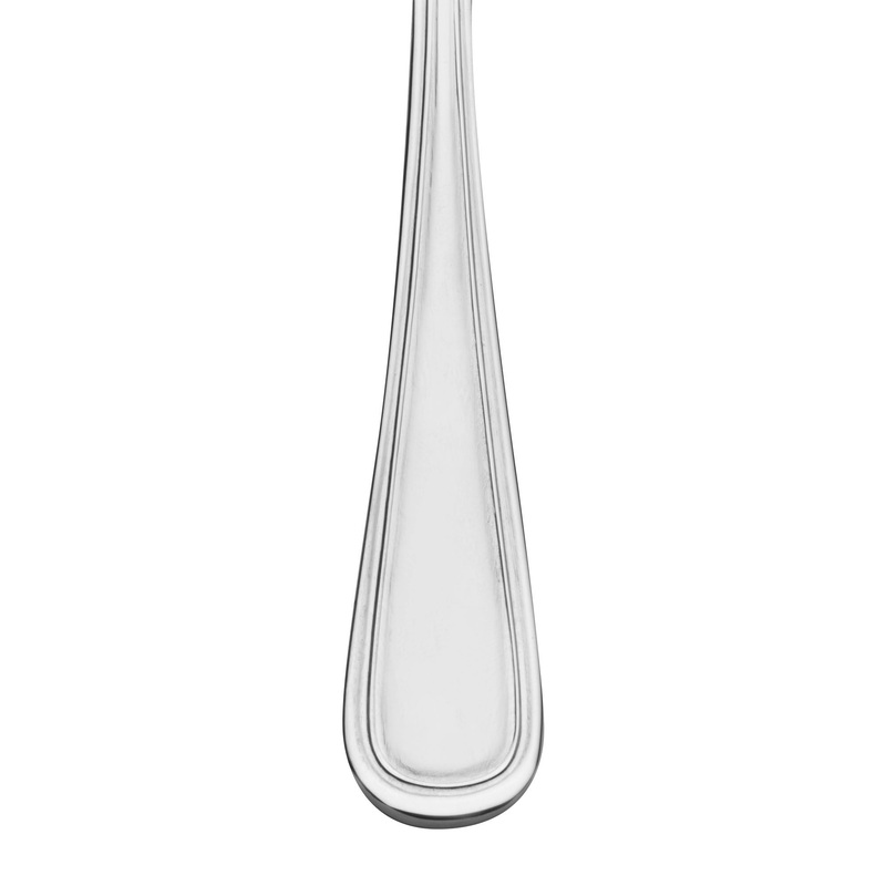 Acopa Edgewood 5 3/4″ 18/0 Stainless Steel Heavy Weight Teaspoon – 12/Pack