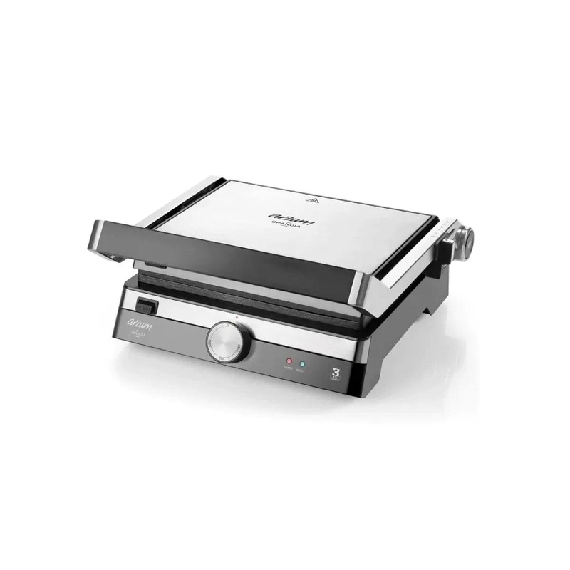 Arzum Grandia Panini Press and Sandwich Maker AR2023 (Stainless Steel)
