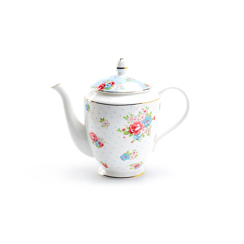 Baby Blue Katie Rose Bone China Teapot