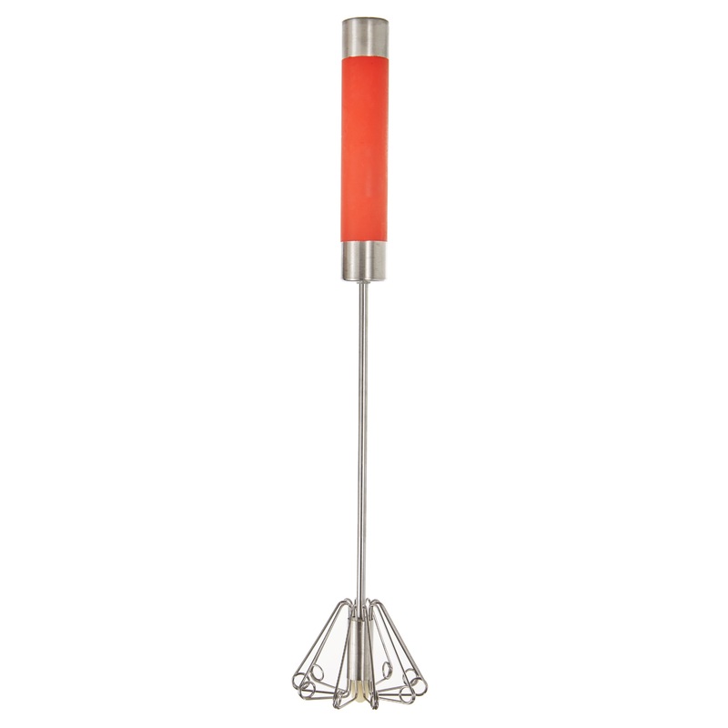 BergHOFF Essentials 18/10 Stainless Steel 12″ Miracle Whisk, Red
