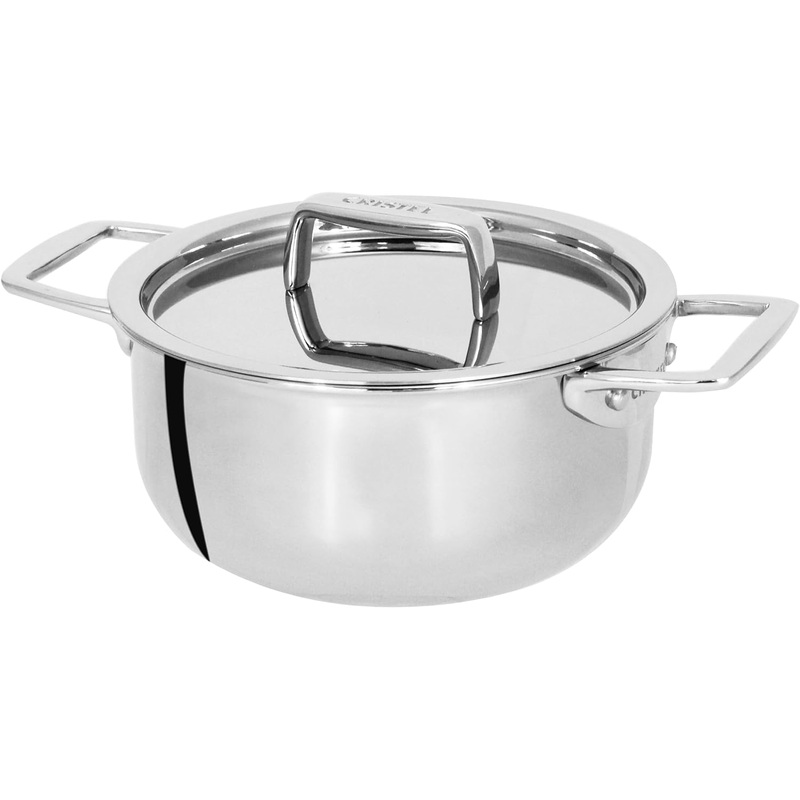 Cristel Castel’Pro Mini Collection – .70 Qt. Mini Stewpan w/Stainless Steel Lid