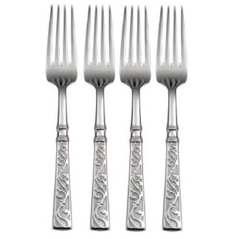 Oneida Castellina Set of 4 Salad Forks 7 3/8″ Quality 18/10 Stainless