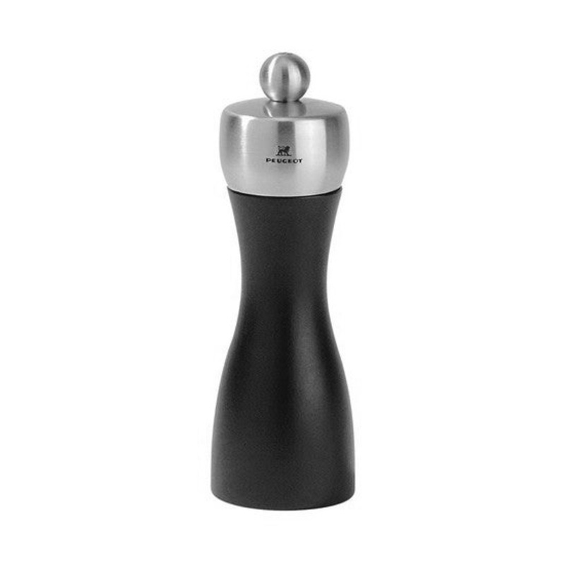 Peugeot Fidji Black Matte Pepper Mill – 15cm/6″