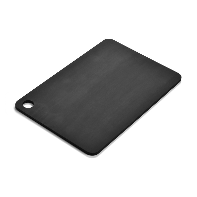 Asahi Black Rubber Cutting Board, 14.5 x 9.5″
