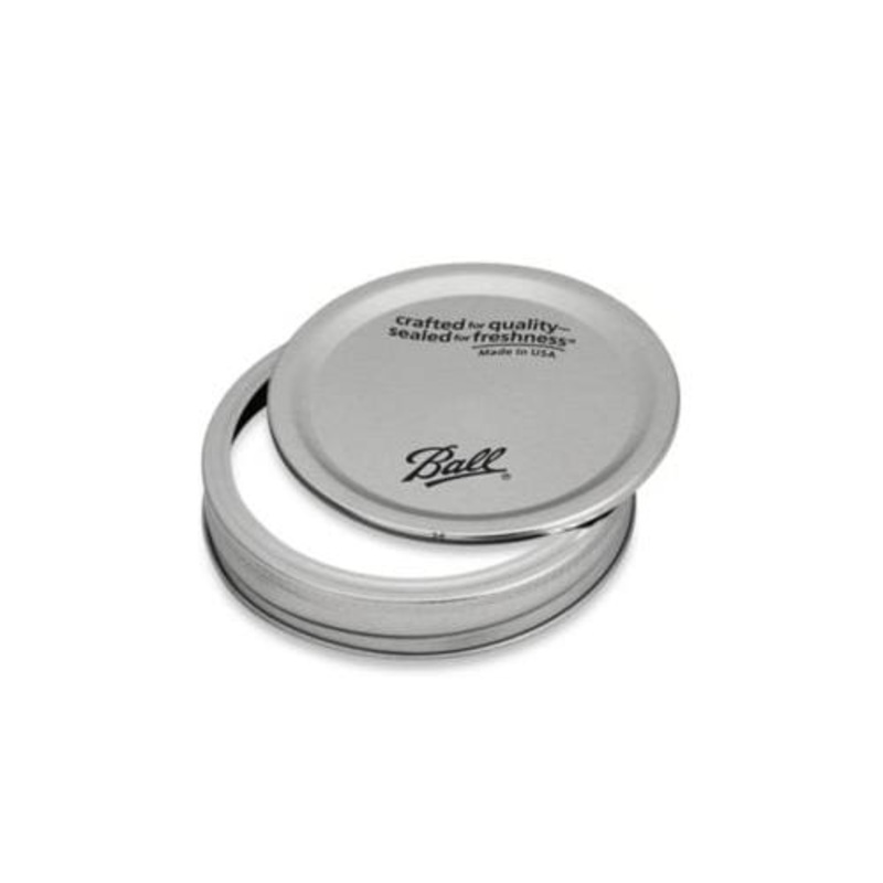 Ball Wide Mouth Bands With Dome Lids