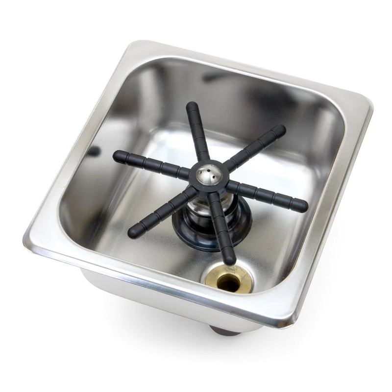 Espresso Parts 6″ x 6″ Recessed Rinser