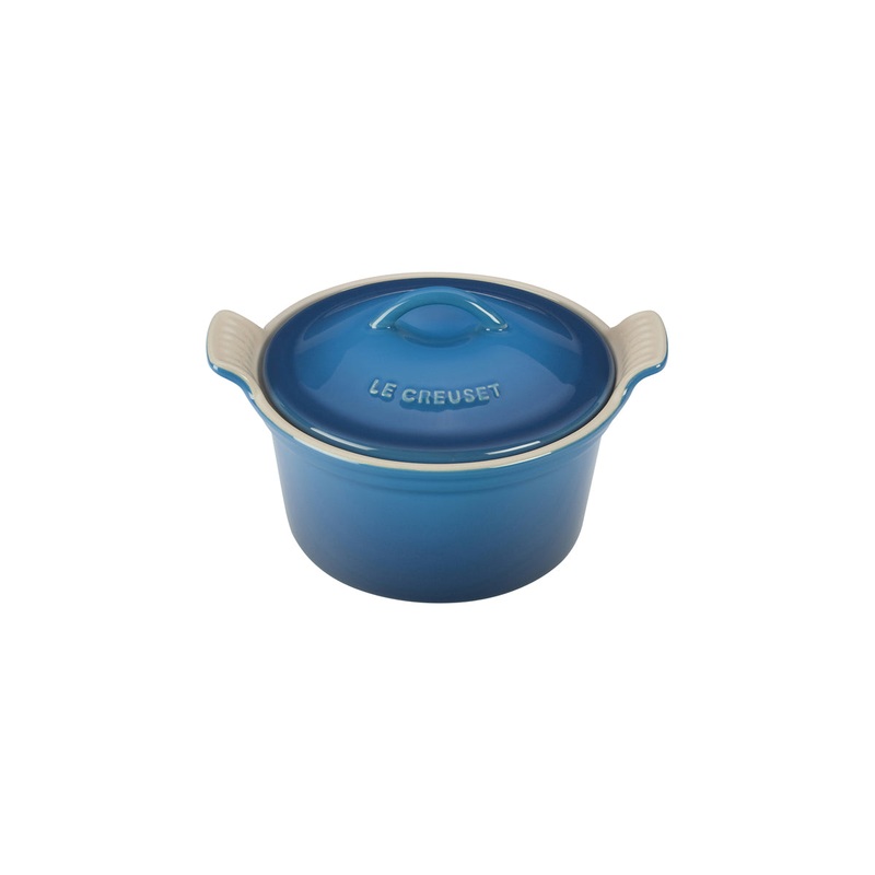 Le Creuset 18 oz. (6 1/4″) Heritage Covered Cocotte – Marseille