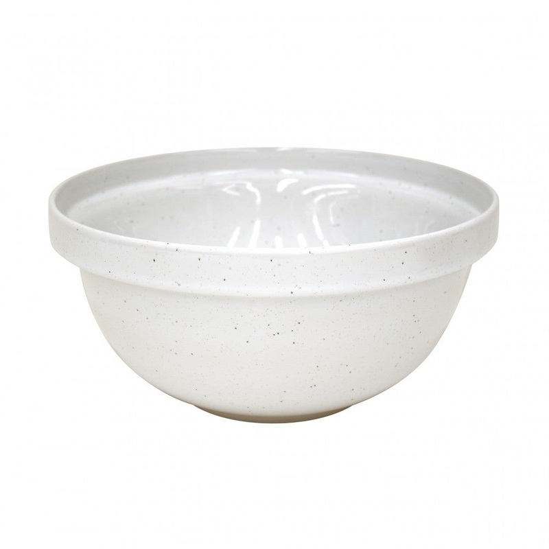 Mixing Bowl Lg 12″ – White (Fattoria)