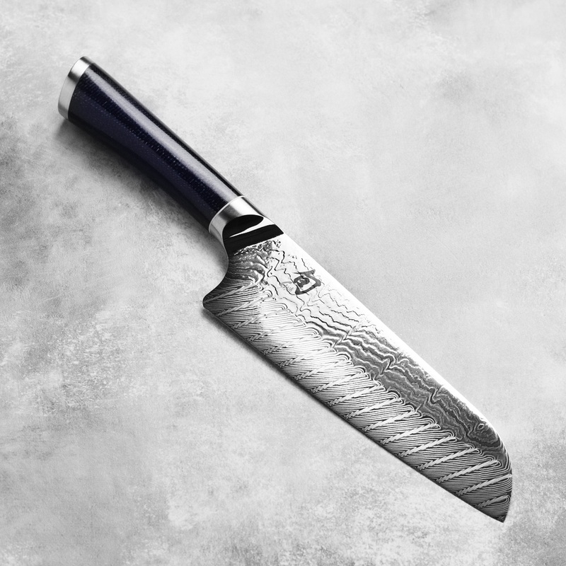 Shun Shiranami 7″ Santoku Knife