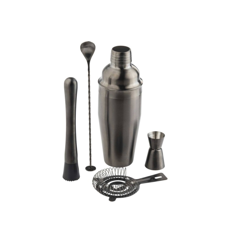 Bar Kit (5 Piece Set) – Black Stainless Steel