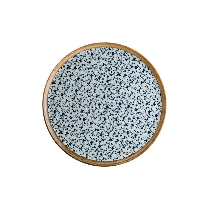 Calif dia.12.75″ Round Decorated Porcelain Plate