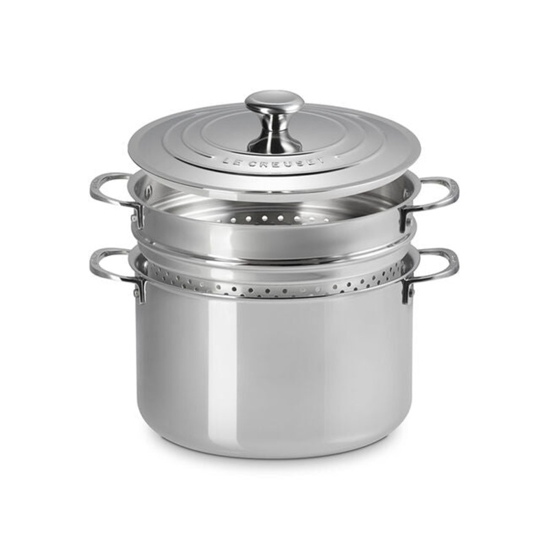 Le Creuset – Signature Stockpot and Colander Insert