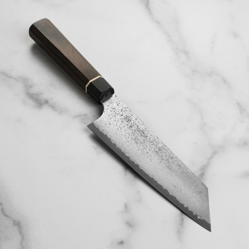 Senzo Black Damascus 6.5″ Bunka Knife