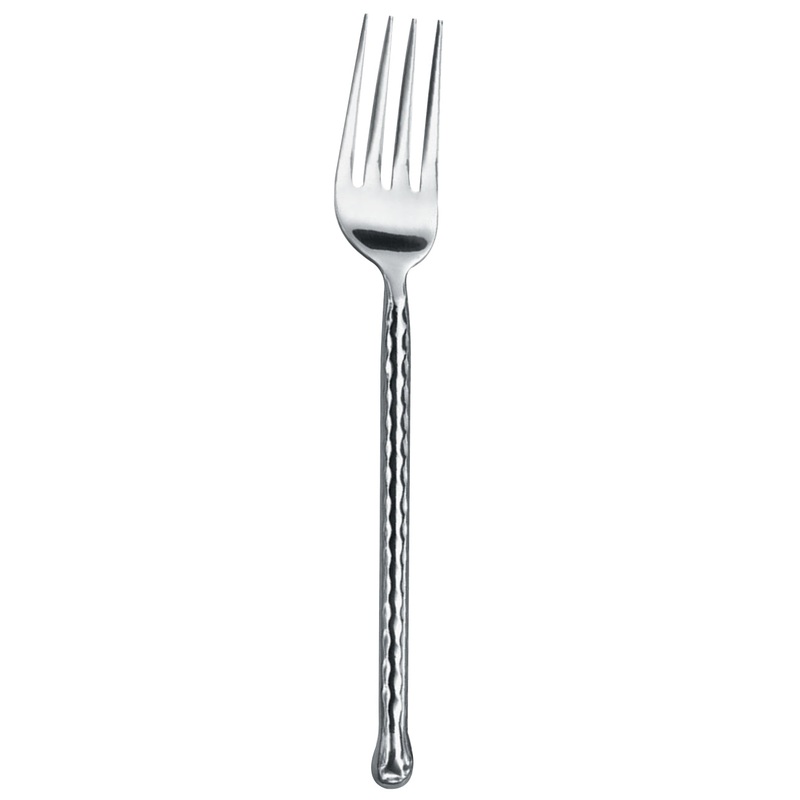 Walco RIP06 Riptide 7 7/8″ 18/10 Stainless Steel Extra Heavy Weight Salad Fork – 12/Pack