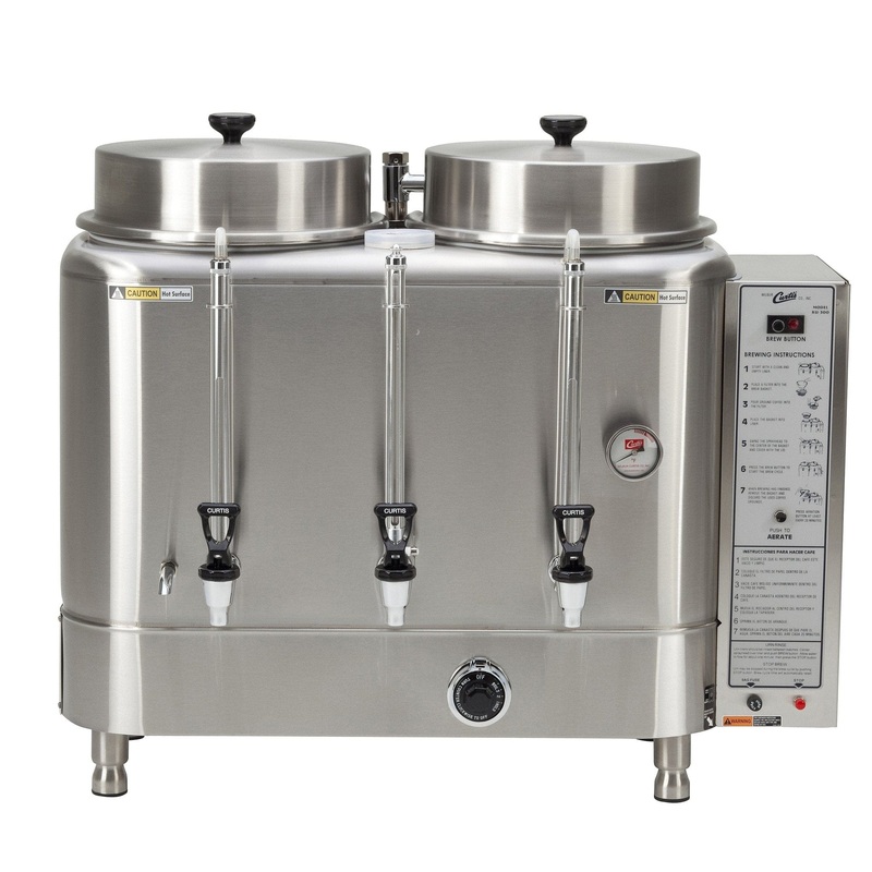 Wilbur Curtis Twin 6.0 Gallon Automatic Coffee Urn