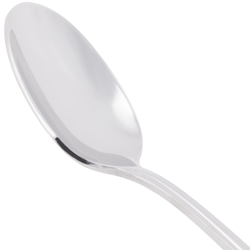 World Tableware 985 021 Varese 7 3/4″ 18/8 Stainless Steel Extra Heavy Weight Iced Tea Spoon – 12/Pack