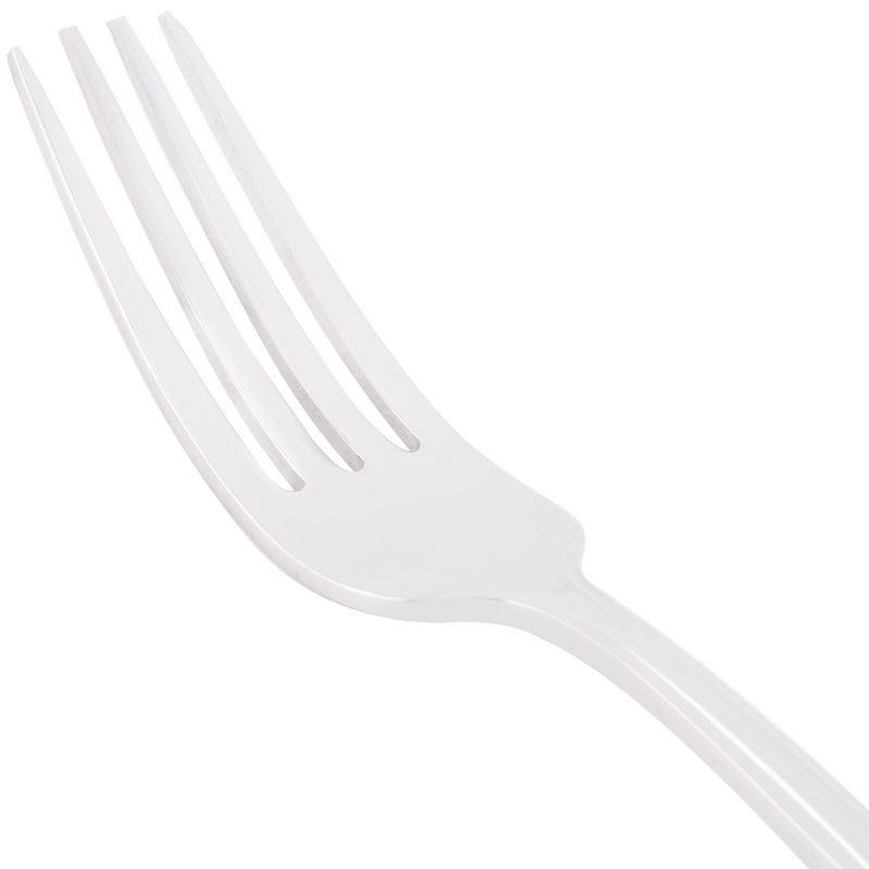 World Tableware 985 027 Varese 8 1/8″ 18/8 Stainless Steel Extra Heavy Weight Dinner Fork – 12/Pack