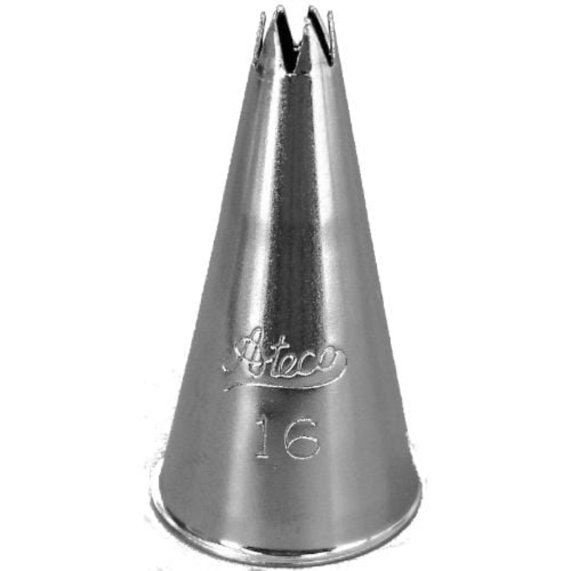 Ateco Pastry Tip Open Star #16