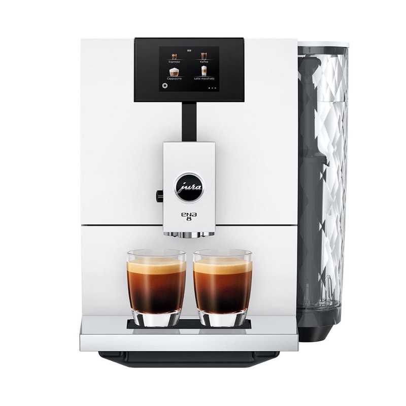 Jura ENA 8 Automatic Coffee & Espresso Machine 15495 (Full Nordic White) – Latest 2023 New Version