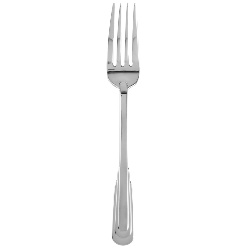 Oneida 2507FDNF Cityscape 8 1/8″ 18/10 Stainless Steel Flatware Dinner Fork – 12/Pack