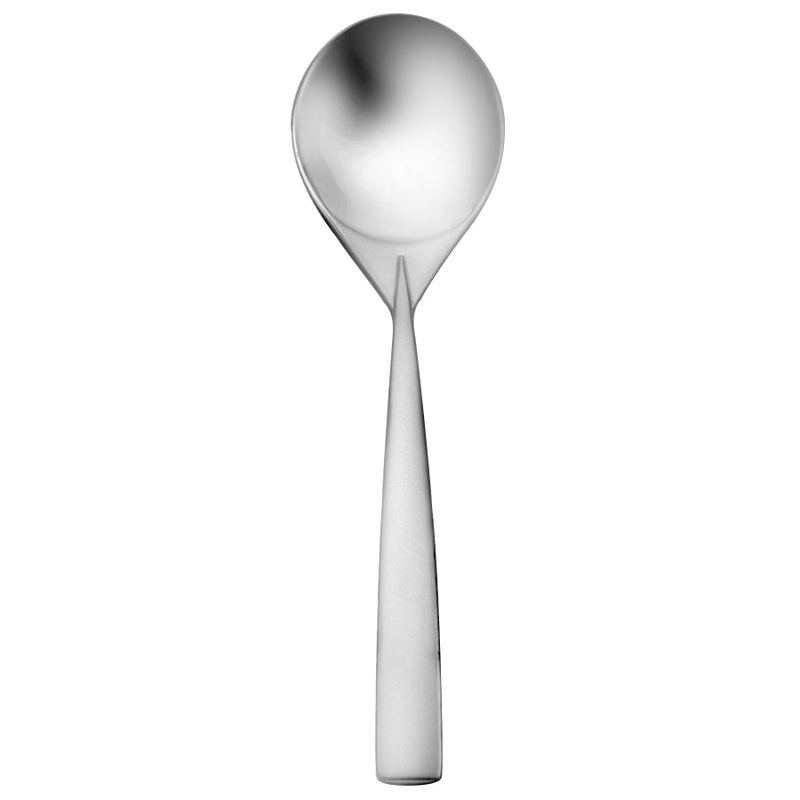 Oneida 2972SBLF Stiletto 6″ 18/10 Stainless Steel Extra Heavy Weight Bouillon Spoon – 12/Pack