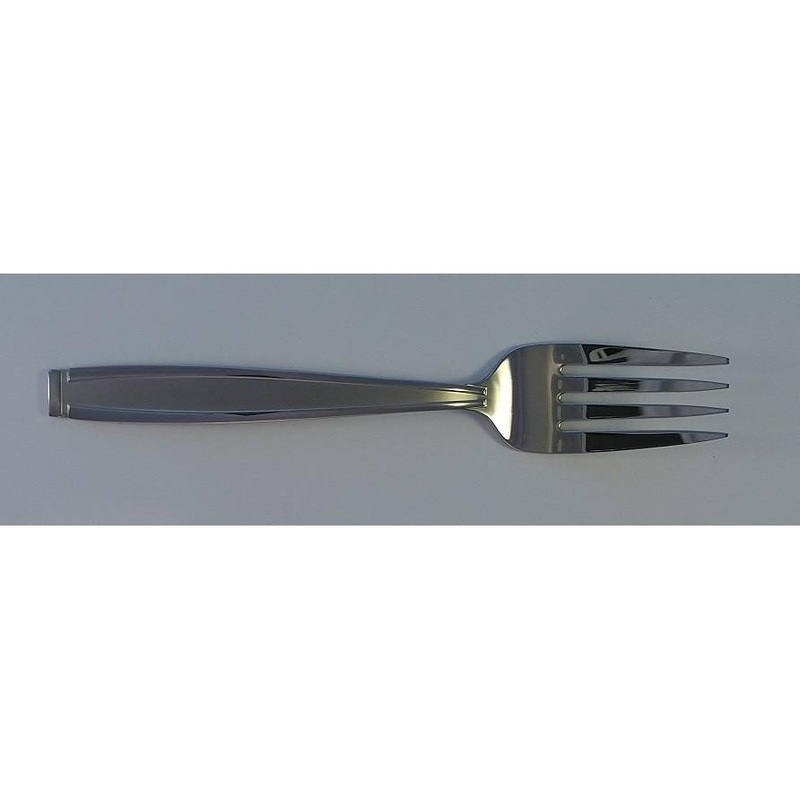 Oneida Satin Shasta Piloti Serving / Meat Fork – USA Made 8 1/4″