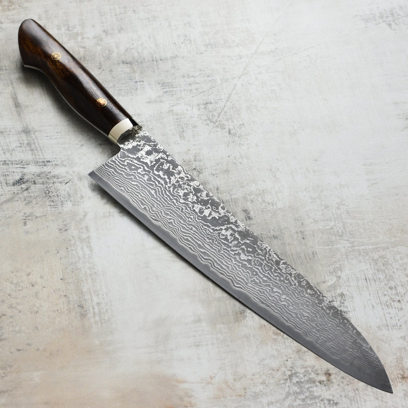 Shigeki Tanaka Hand-Forged R2 Damascus 10.6″ Gyuto