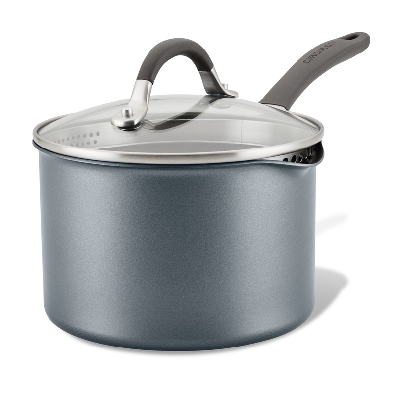 3-Quart ScratchDefense A1 Series Nonstick Saucepan and Lid