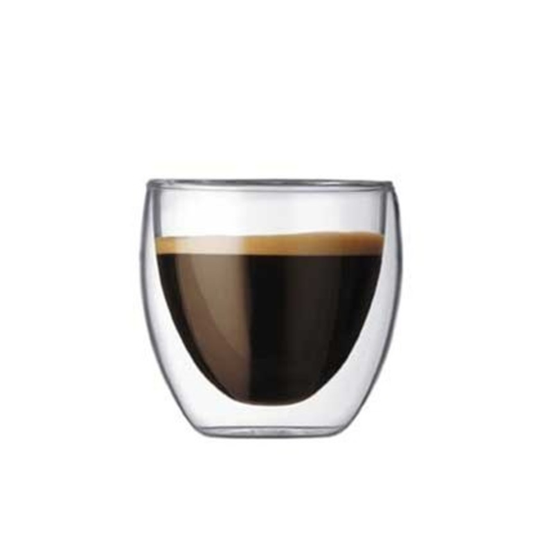 Bodum Pavina Shot Glass – 2 ounces – Set of Two