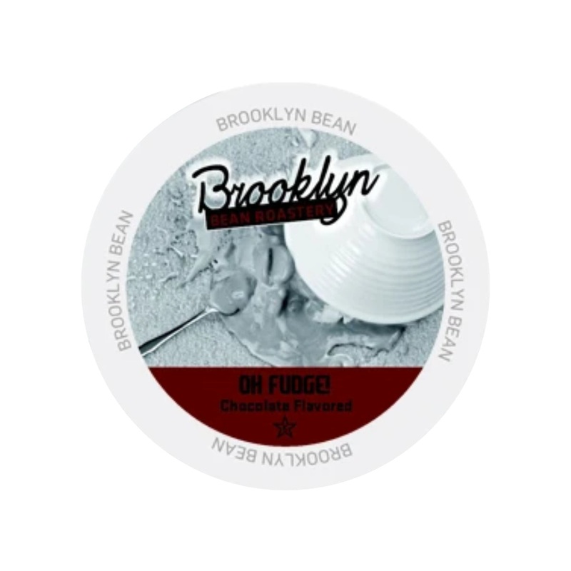 Brooklyn Bean Oh Fudge! Single-Serve Coffee Pods (Box of 40)