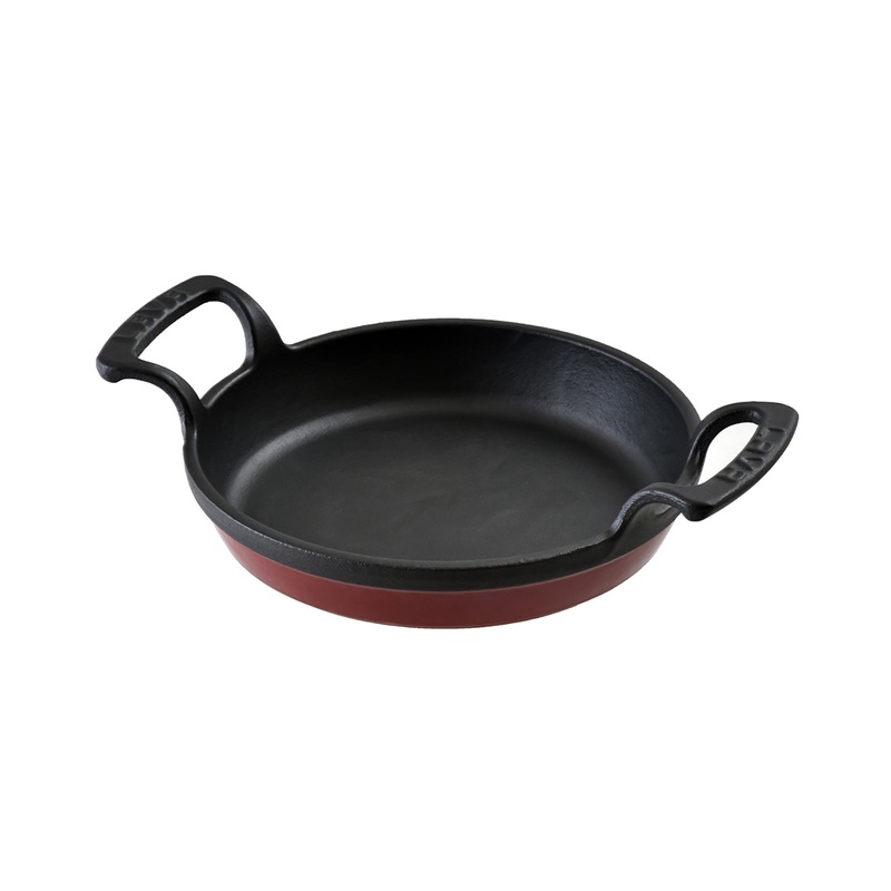 Cast Iron dia.6.25″ h:1″ Round Red Cast Iron Pan