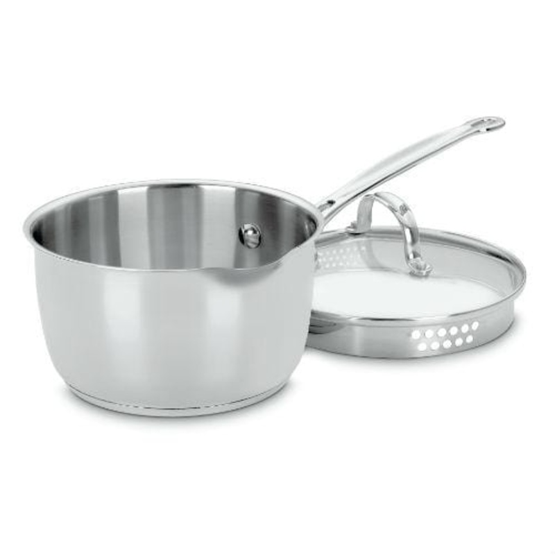 Cuisinart Chef’s Classic Stainless Steel 3 qt. Pour Saucepan