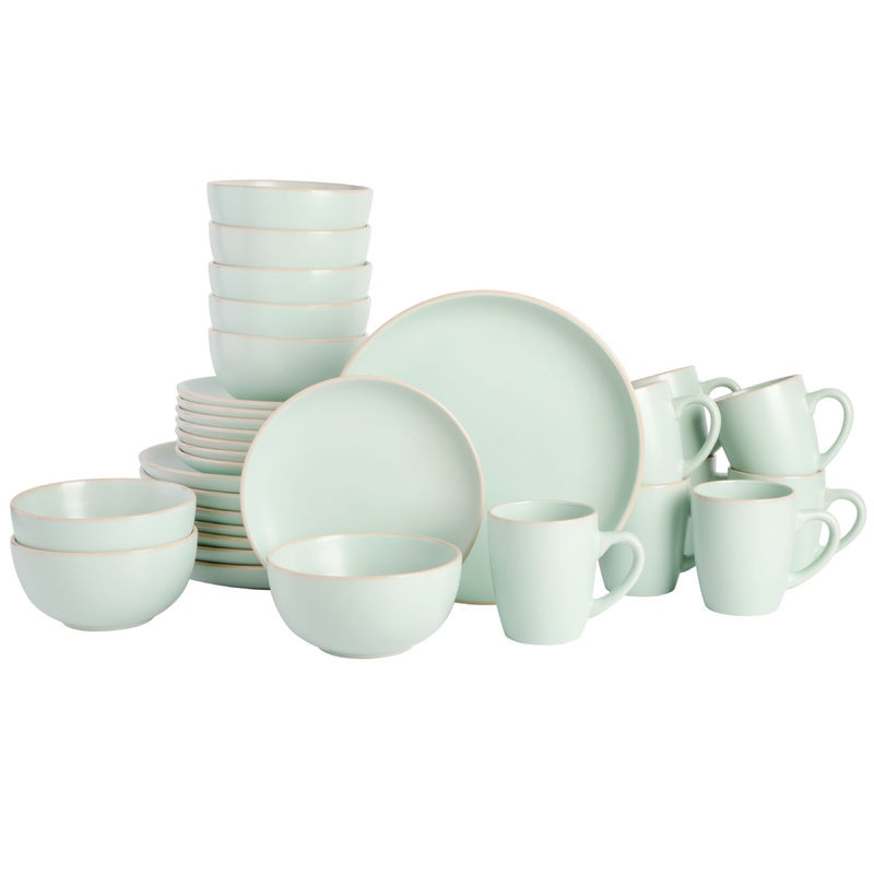 Gibson Home Rockaway 32-Piece Dinnerware Set