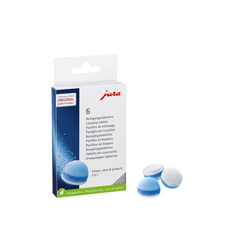 Jura 3-Phase Cleaning Tablet – 6 Pack
