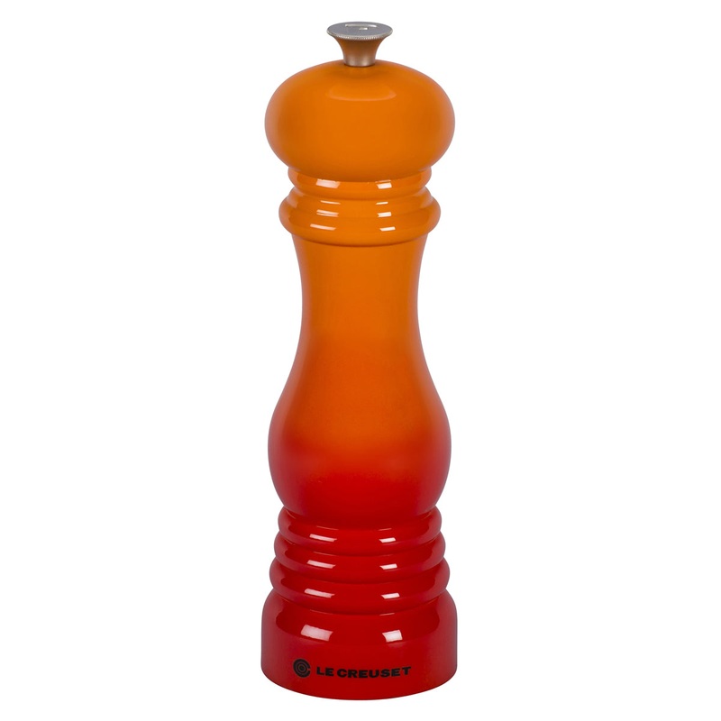 Le Creuset 8″ x 2 1/2″ Pepper Mill – Flame