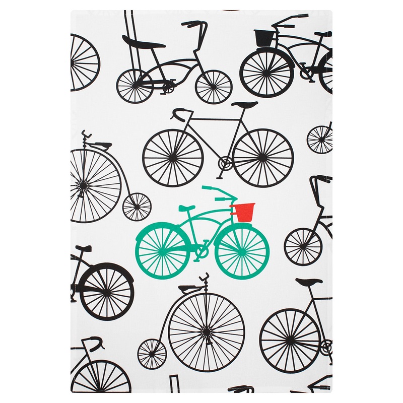 MU Kitchen Designer Print Kitchen Towel, Local Motion