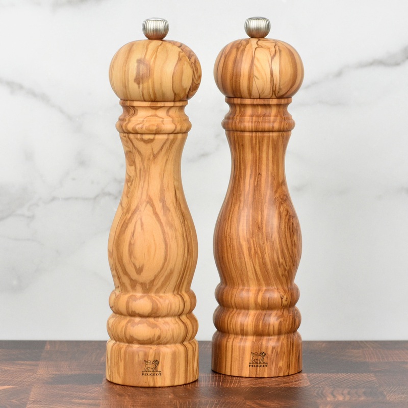 Peugeot Paris Olivewood 8.75″ Salt & Pepper Mill Set