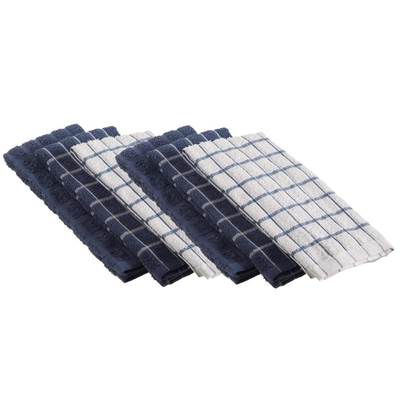 Ritz Kitchen Basics Terry Dish Cloth – Federal Blue (6 Pack)