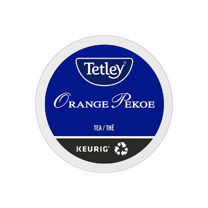 Tetley Orange Pekoe Tea K-Cup Recyclable Pods (Box of 24)