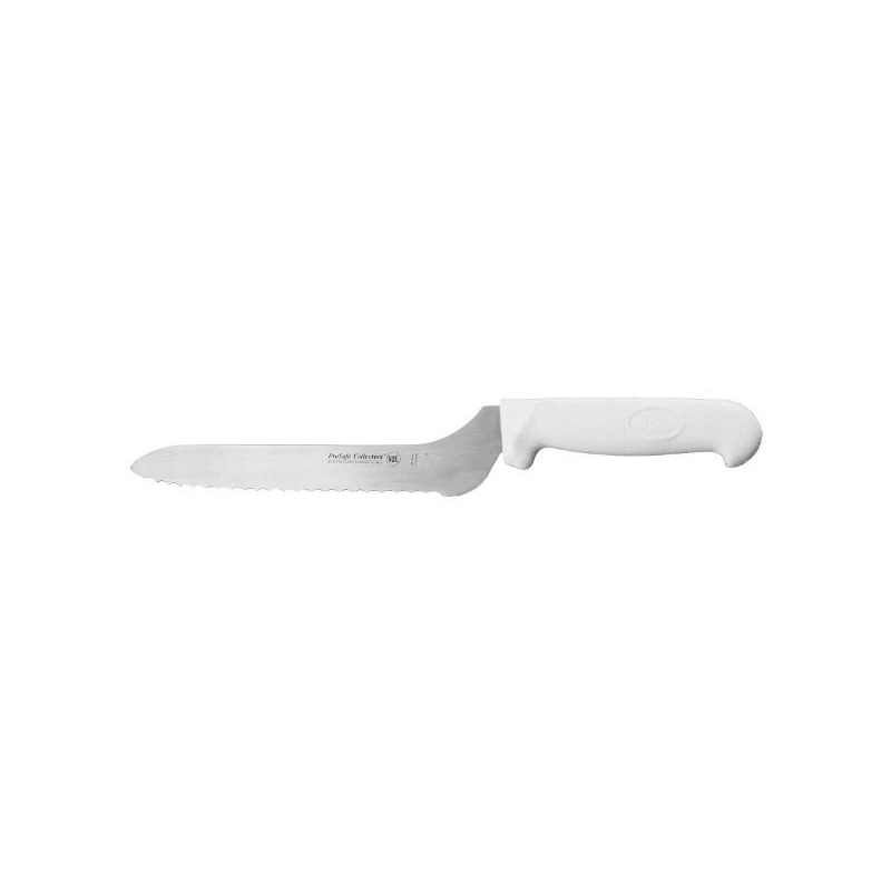 BergHOFF Ergonomic 9″ Stainless Steel Scalloped Offset Bread Knife