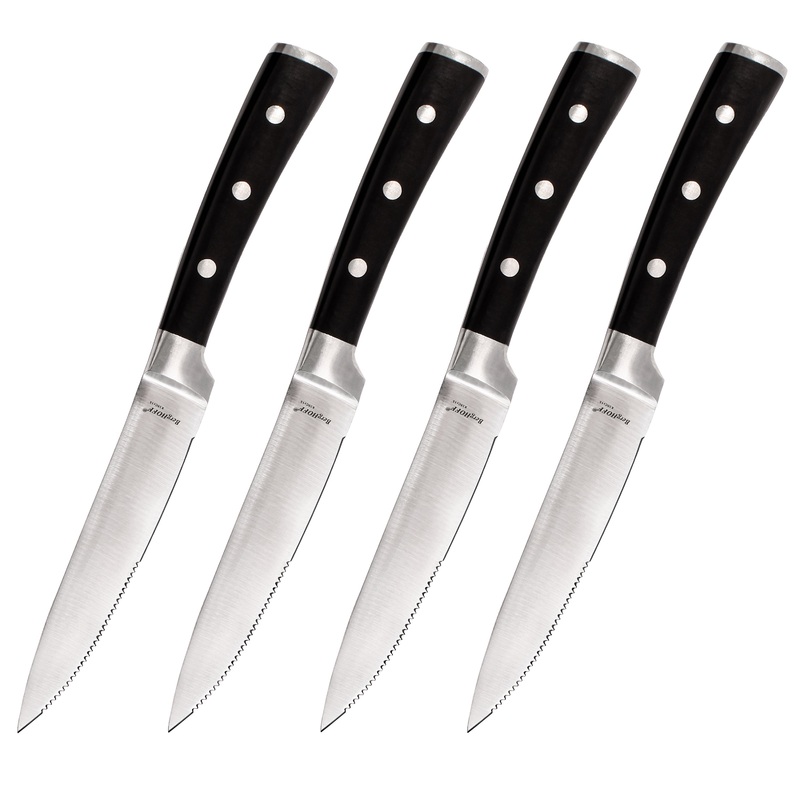 BergHOFF Essentials Stainless Steel 4Pc Steak Knife Set 5″