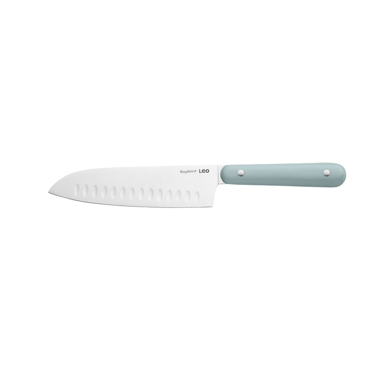 BergHOFF Leo Slate Stainless Steel Santoku Knife 7″