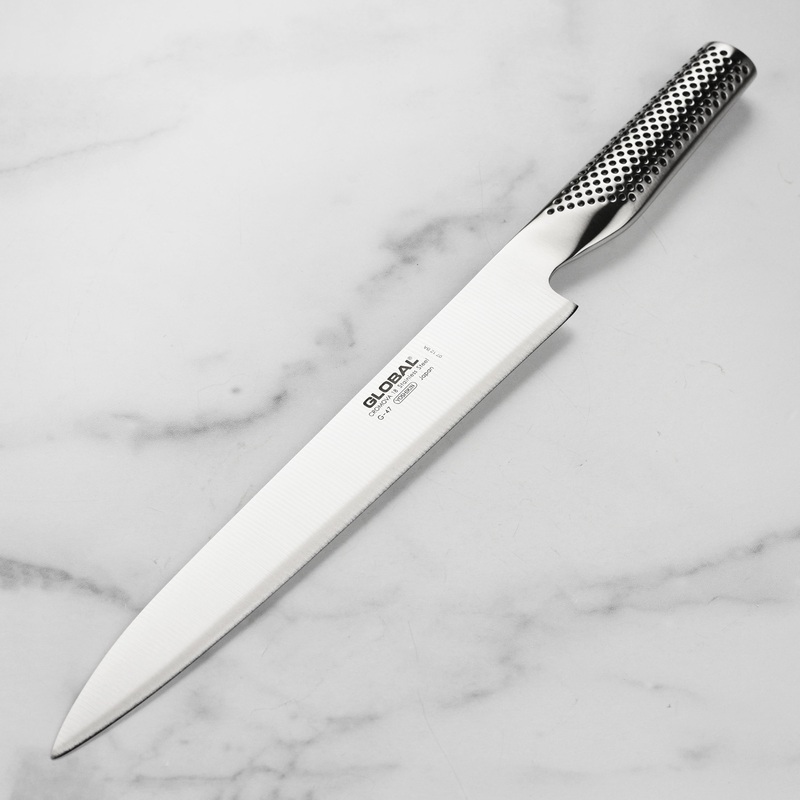 Global 10″ Double Bevel Sashimi Knife